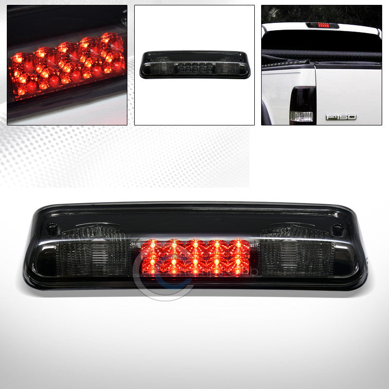 SMOKE LENS LED REAR 3RD THIRD BRAKE LAMP TAIL LIGHT AW 04-07 08 FORD F150/LOBO