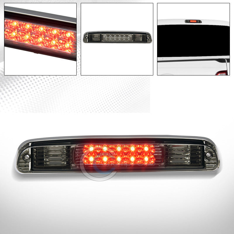 SMOKE LED REAR 3RD THIRD BRAKE LAMP TAIL LIGHT AW 99-16 FORD F250/F350 SUPERDUTY