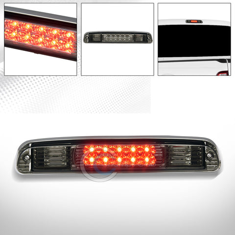 SMOKE LED REAR 3RD THIRD BRAKE LAMP TAIL LIGHT AW 99-16 FORD F250/F350 SUPERDUTY