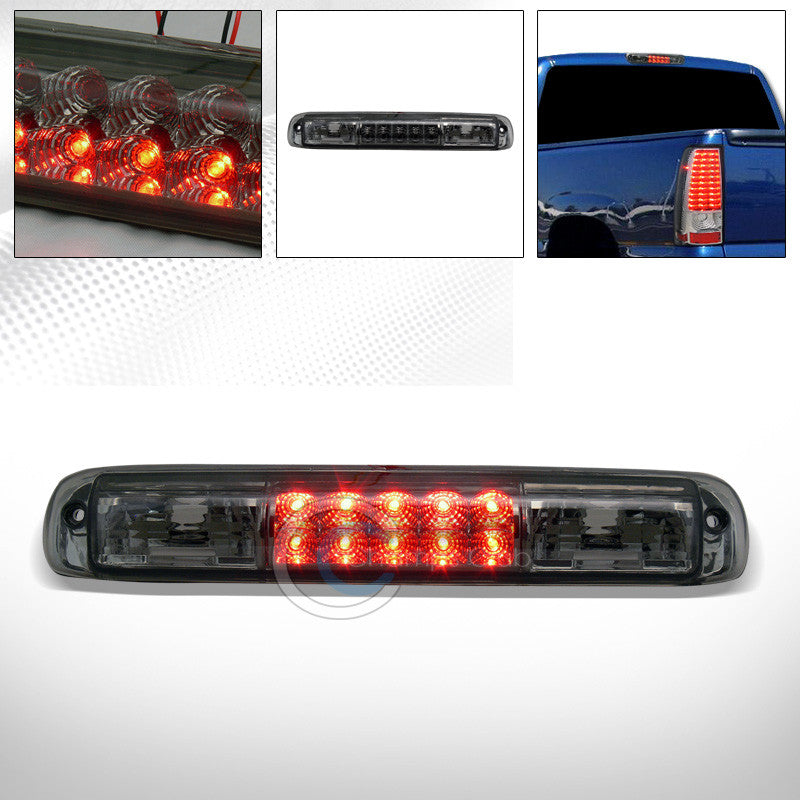 SMOKE CLEAR LED 3RD THIRD BRAKE REAR TAIL LIGHT LAMP AW 99-06 SILVERADO SIERRA