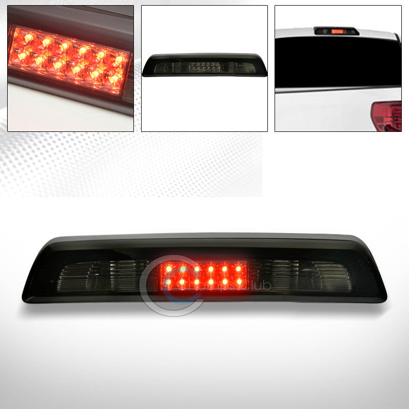 SMOKE CLEAR LENS LED REAR 3RD THIRD BRAKE LAMP TAIL LIGHT AW 07-13 TOYOTA TUNDRA