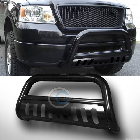 BLACK HD STEEL BULL BAR BRUSH PUSH BUMPER GRILL GRILLE GUARD 03-09 4RUNNER/GX470