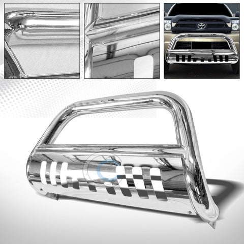 CHROME BULL BAR PUSH BUMPER GRILL GRILLE GUARD 03-09 TOYOTA 4RUNNER/LEXUS GX470