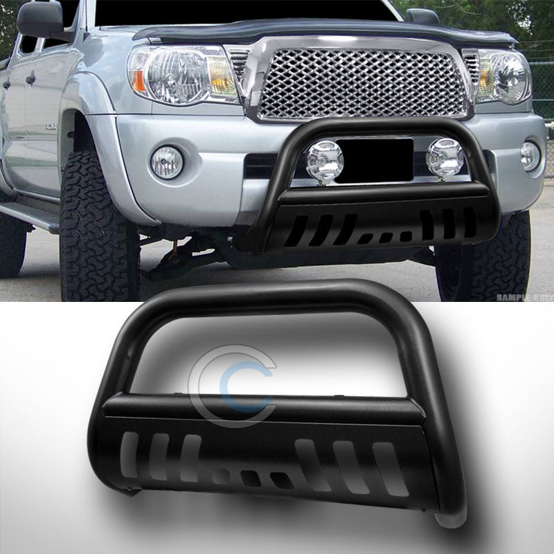 HAMMERED BLACK HD BULL BAR BRUSH PUSH BUMPER GRILLE GUARD 04-12 COLORADO/CANYON