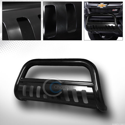 BLK BULL BAR BRUSH PUSH BUMPER GRILL GRILLE GUARD 15+ CHEVY COLORADO/GMC CANYON