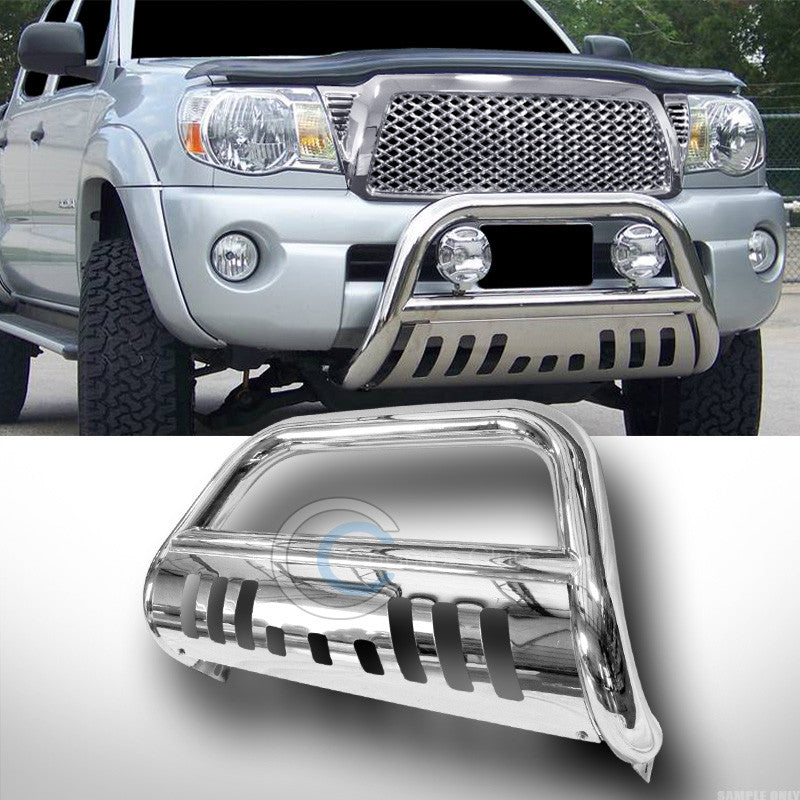 CHROME STEEL BULL BAR BRUSH PUSH BUMPER GRILL GRILLE GUARD 05-10 11 DODGE DAKOTA