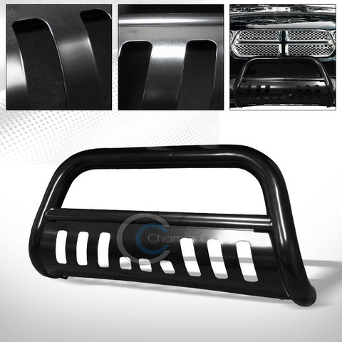 BLACK STEEL BULL BAR PUSH BUMPER GRILL GRILLE GUARD 11-16 DURANGO/GRAND CHEROKEE