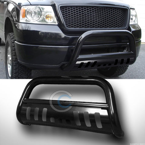 BLK BULL BAR BRUSH PUSH BUMPER GRILL GRILLE GUARD 08-11 ECONOLINE E150/E250/E350