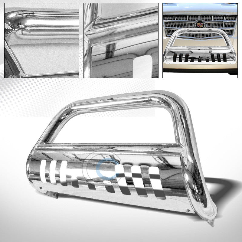 CHROME BULL BAR PUSH BUMPER GRILL GRILLE GUARD 07-14 ESCALADE/ESV/EXT/AVALANCHE