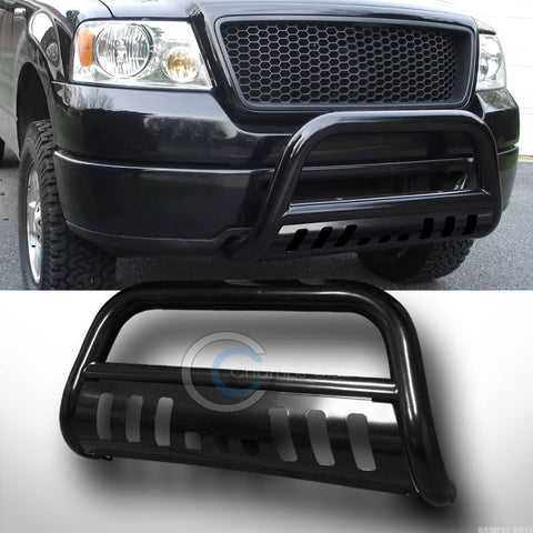 BLK HEAVYDUTY BULL BAR BRUSH PUSH BUMPER GRILL GRILLE GUARD 06-10 HUMMER H3/H3T