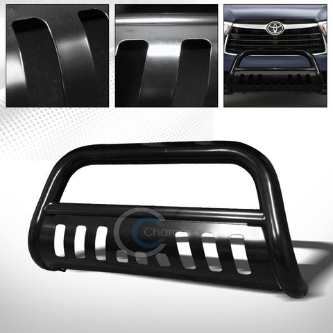 BLK HD BULL BAR BRUSH PUSH BUMPER GRILL GRILLE GUARD WB 14-16 TOYOTA HIGHLANDER