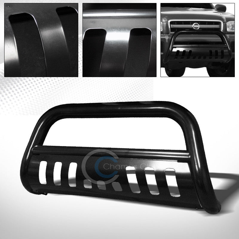 BLK HD BULL BAR BRUSH PUSH BUMPER GRILL GRILLE GUARD FOR 99-04 NISSAN PATHFINDER