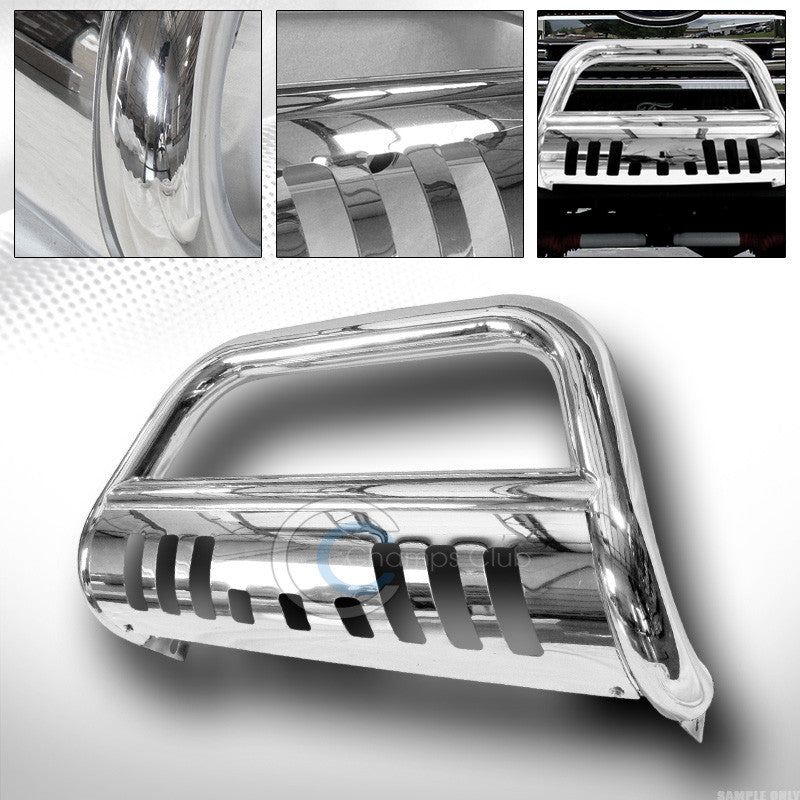 CHROME HEAVYDUTY BULL BAR BRUSH PUSH BUMPER GRILL GRILLE GUARD 09-15 HONDA PILOT