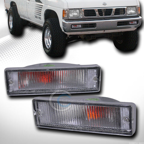 CRYSTAL CLEAR SIGNAL BUMPER LIGHTS LAMPS FOR 87-95 PATHFINDER/88-97 HARDBODY D21