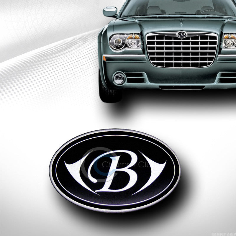 LUXURY WING B STYLE FRONT HOOD GRILL GRILLE EMBLEM 2005-2010 CHRYSLER 300 300C