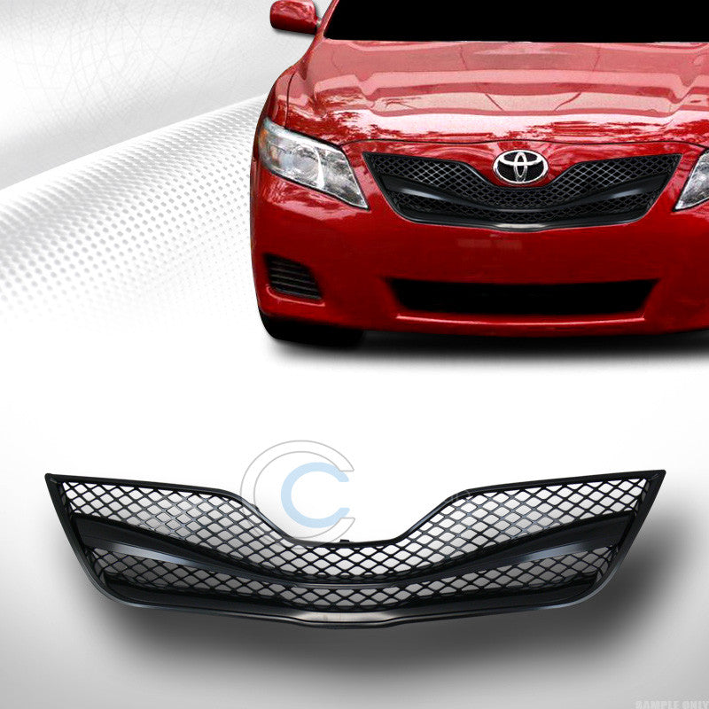 JDM BLACK WIRE MESH FRONT HOOD BUMPER GRILL GRILLE COVER ABS 10-11 TOYOTA CAMRY