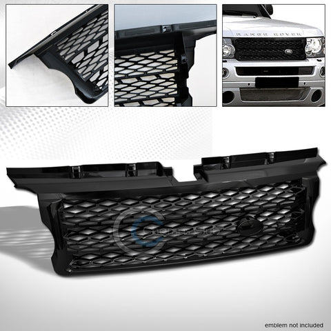 BLACK HONEYCOMB MESH HOOD BUMPER GRILL GRILLE 06-09 LAND RANGE ROVER SPORT L320