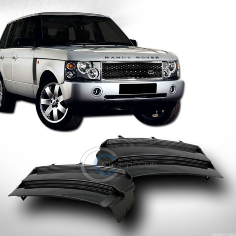 GREY/SILVER MESH SIDE FENDER INTAKE VENT GRILL GRILLE V2 2003-2012 RANGE ROVER