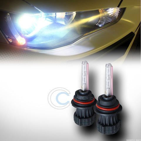 10000k HID BI-XENON 9007/HB5 HIGH/LOW BEAM HEAD LIGHTS BULBS CONVERSION KIT CA1