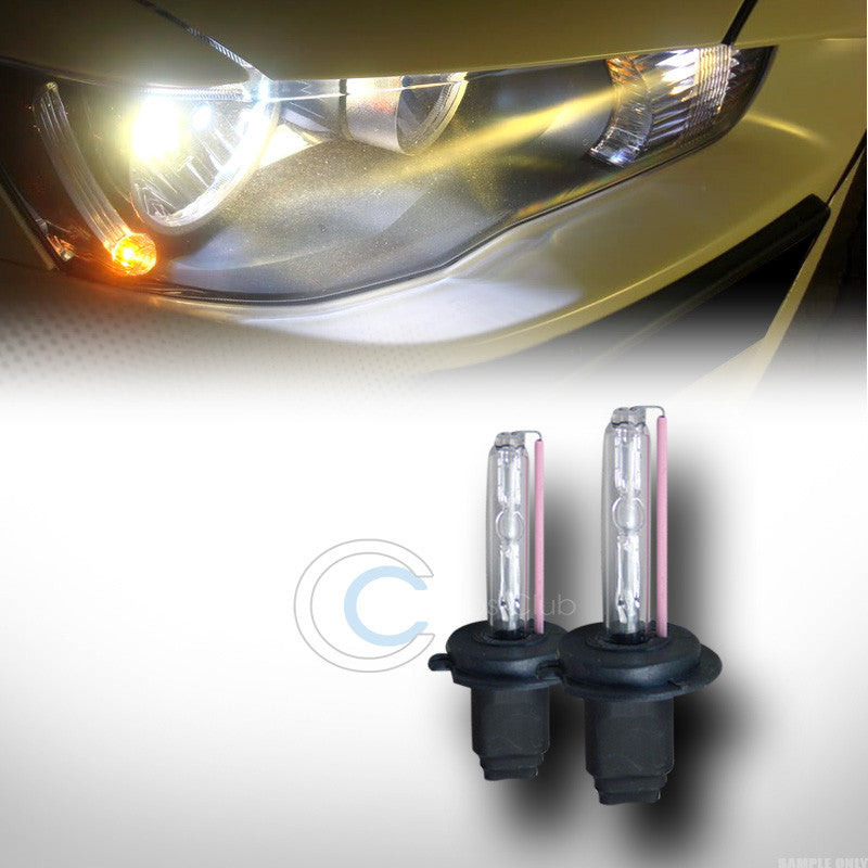 6000K HID XENON H7 DRIVING FOG LIGHTS LAMP BULBS L+R CONVERSION KIT W/BALLAST C1