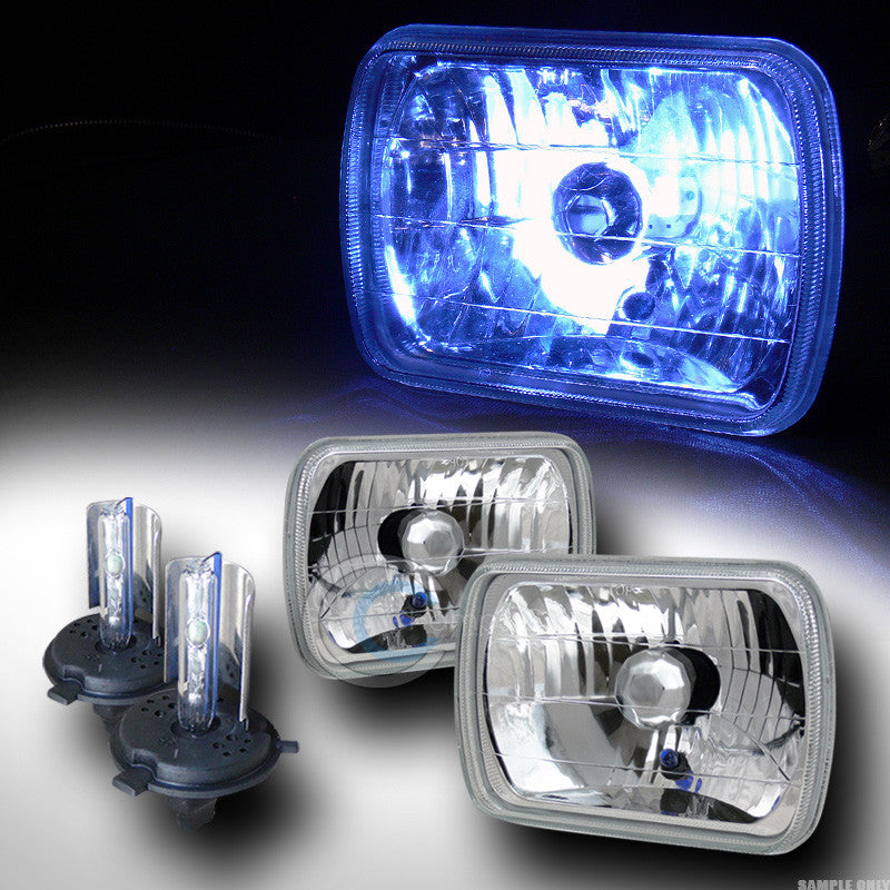 10000K HID XENON H4 BULB+UNIVERSAL 4