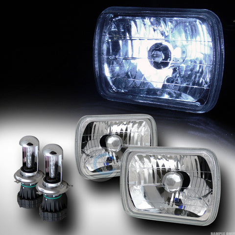 6000K HID BI-XENON H4 BULBS+4