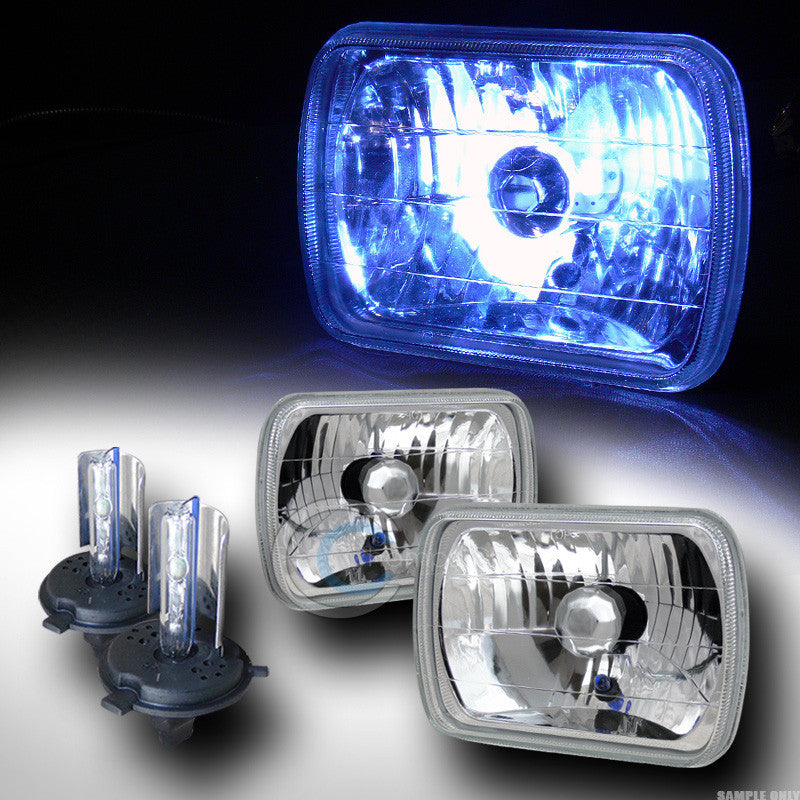 10000K HID XENON H4 BULB+UNIVERSAL 7