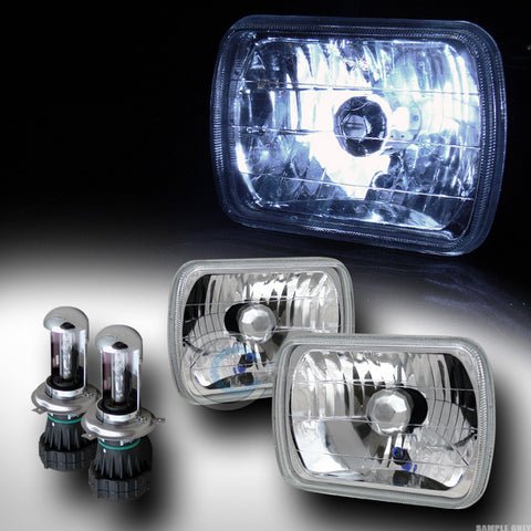 6000K HID BI-XENON H4 BULBS+7