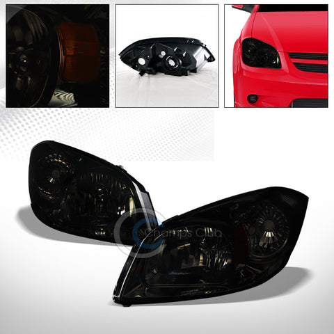 FACTORY SMOKE CRYSTAL HEAD LIGHTS SIGNAL LAMPS AMBER NB 05-10 COBALT/PURSUIT/G5