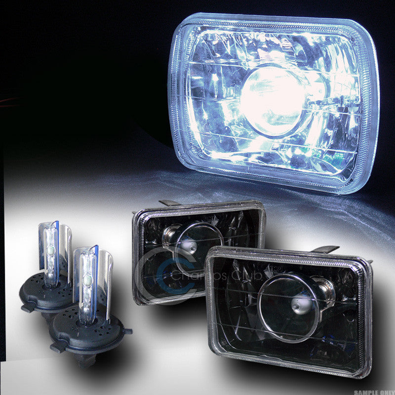 6000K HID XENON H4 BULBS+4