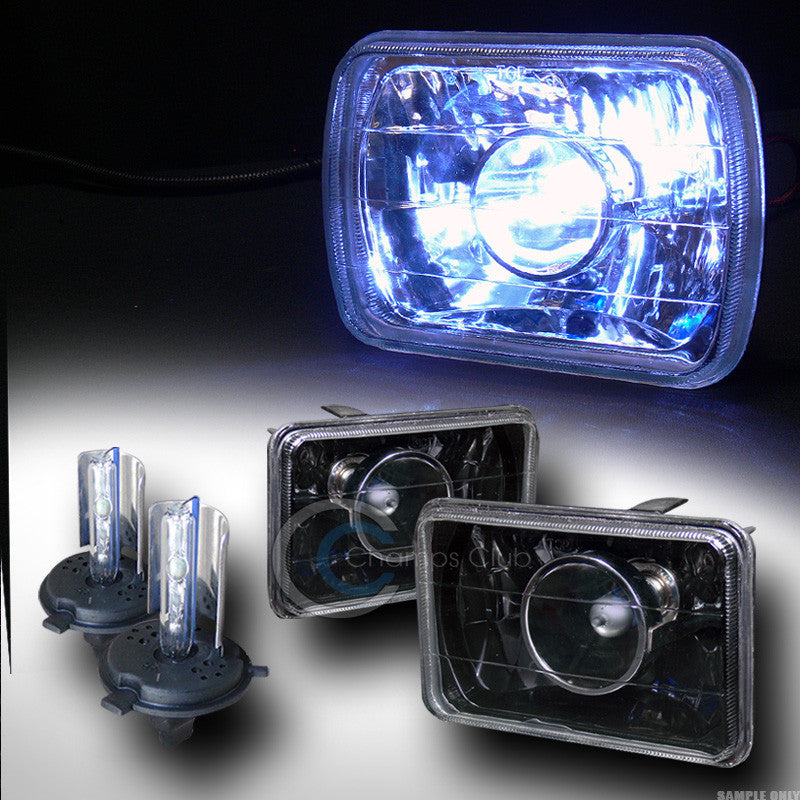 8000K HID XENON H4 BULBS+4