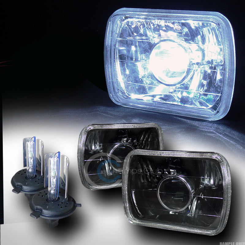 6000K HID XENON H4 BULBS+7