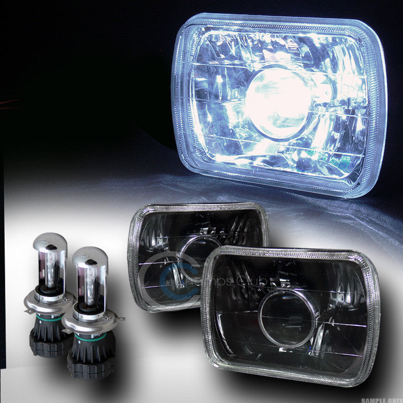 6000k HID BI-XENON H4 BULB+7