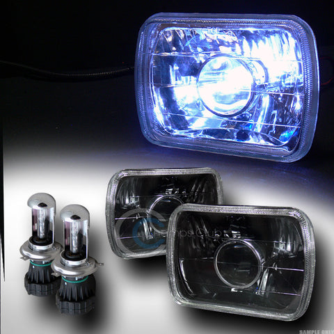 8000K HID BI-XENON H4 BULB+7