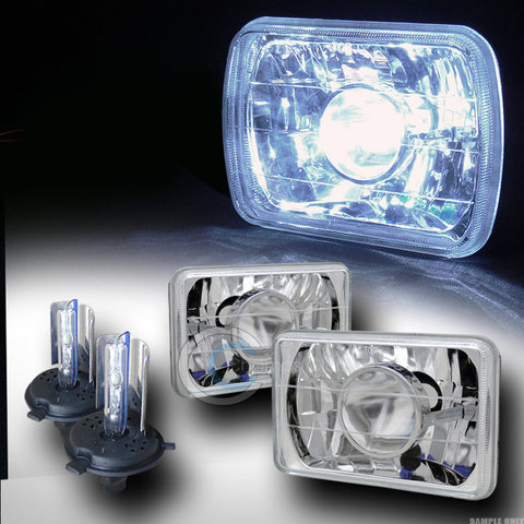 6000K HID XENON H4 BULBS+UNIVERSAL 7