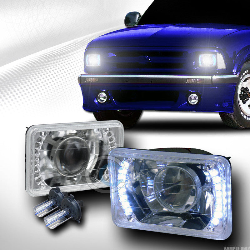 6000K HID XENON H4 BULBS+4