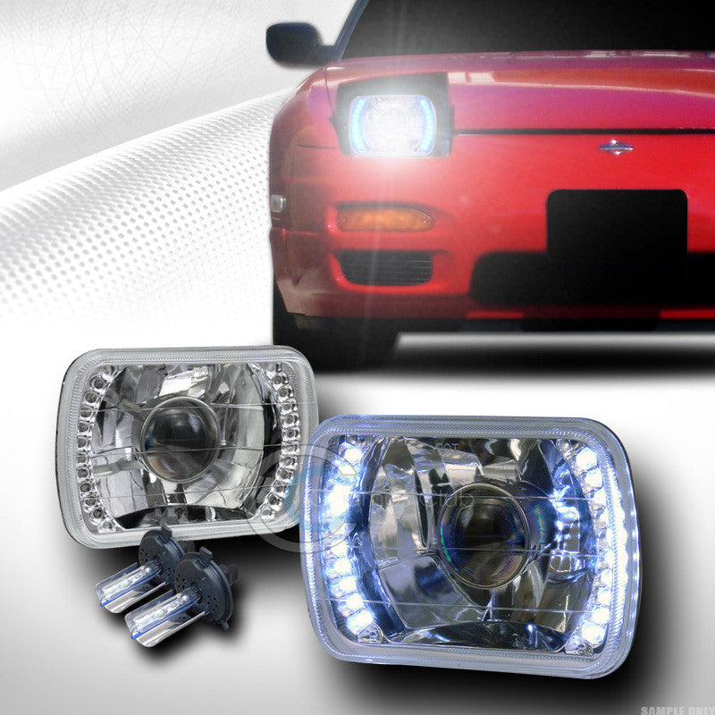 6000K HID XENON H4 BULBS+7