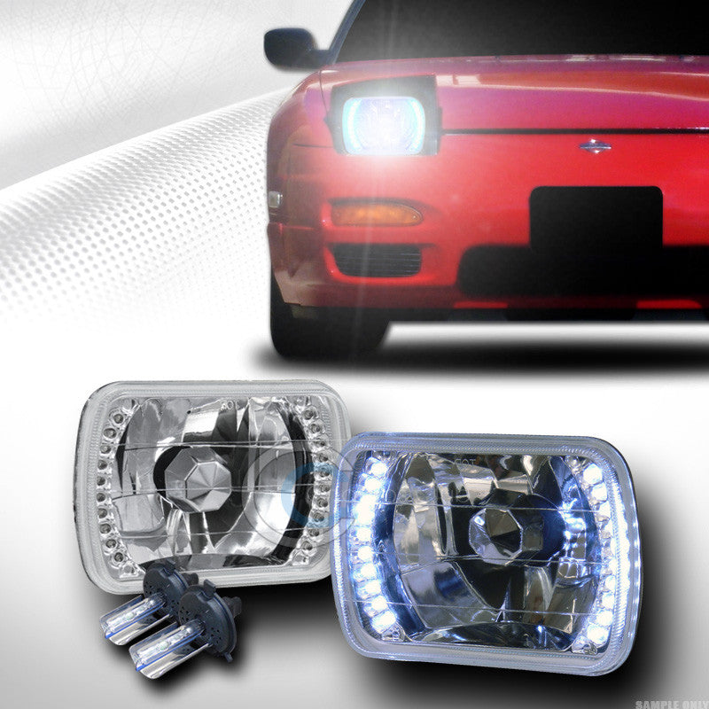 6000K HID XENON H4 BULBS+7