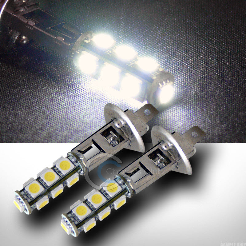 2pc Xenon White Super Bright H1 13x 5050 SMD LED Fog/Driving Light Bulbs Pair 11