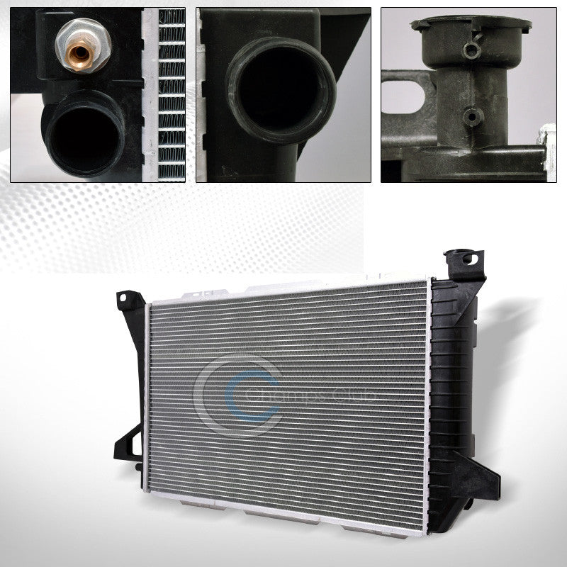 ALUMINUM RADIATOR FOR 85-96 FORD F150/BRONCO 5.0L/5.8L V8 ENGINE AT/MT COOLING