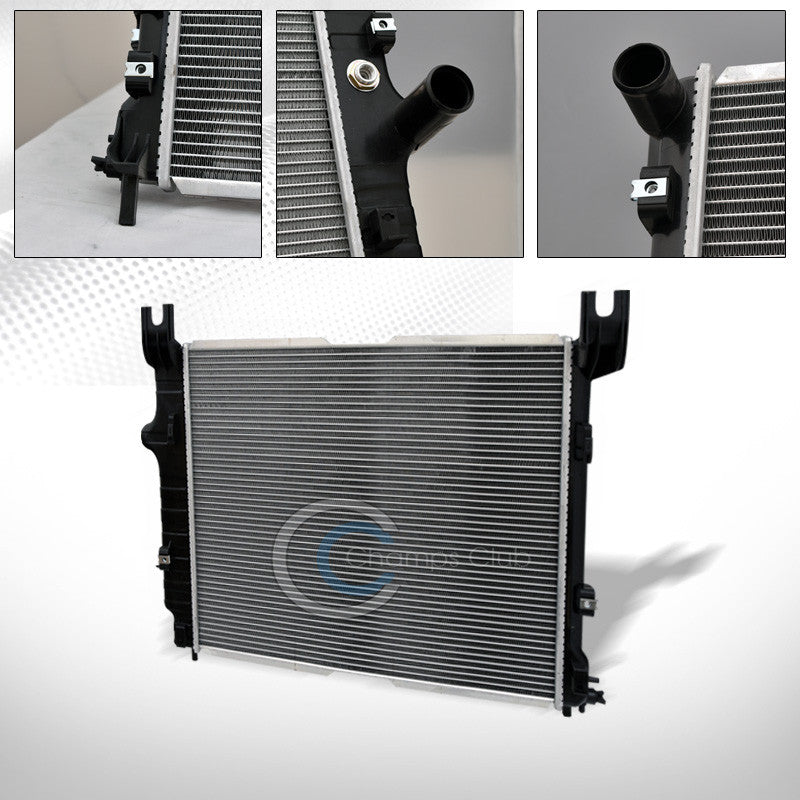 ALUMINUM RADIATOR FOR 00-04 DODGE DAKOTA L4 V6 V8/00+ DURANGO 4.7L 5.2L 5.9L V8