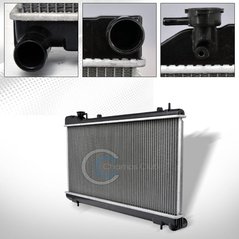 ALUMINUM CORE RADIATOR FOR 99-02 SUBARU FORESTER/99-00 IMPREZA 2.5L H4 ENGINE AT