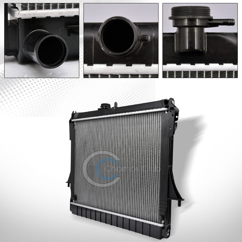 ALUMINUM RADIATOR FOR 09-12 CHEVY COLORADO/GMC CANYON 5.3L V8 ENGINE AT COOLING