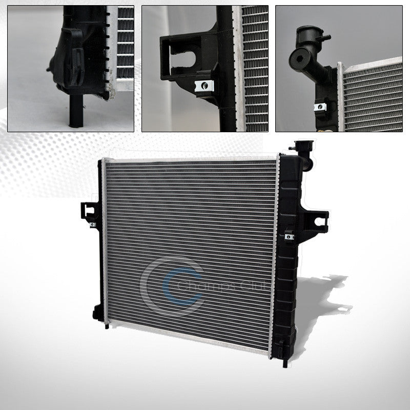 ALUMINUM RADIATOR FOR 99-04 JEEP GRAND CHEROKEE 4.0 L6 6CYL ENGINE AT/MT COOLING
