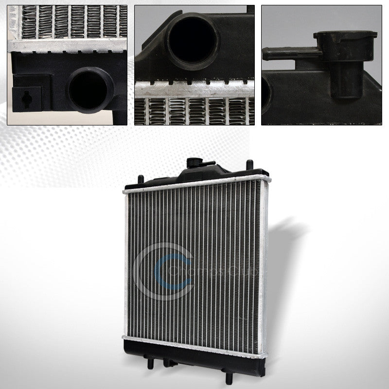 ALUMINUM RADIATOR FOR 98-01 CHEVY/GEO METRO 1.0L L3/1.3L L4 ENGINE AT/MT COOLING