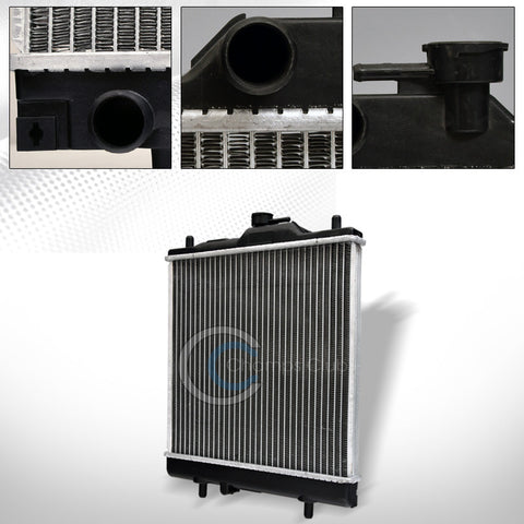 ALUMINUM RADIATOR FOR 98-01 CHEVY/GEO METRO 1.0L L3/1.3L L4 ENGINE AT/MT COOLING