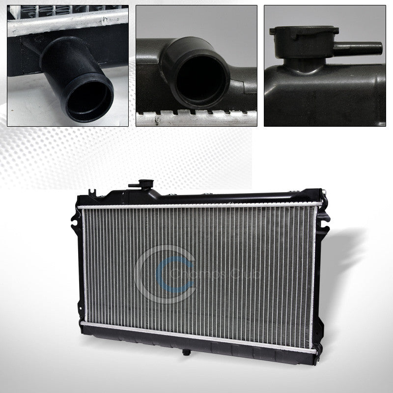 ALUMINUM CORE RADIATOR FOR 90-93 MAZDA MIATA MX-5 1.6L/94-97 1.8L L4 4CYL AT/MT