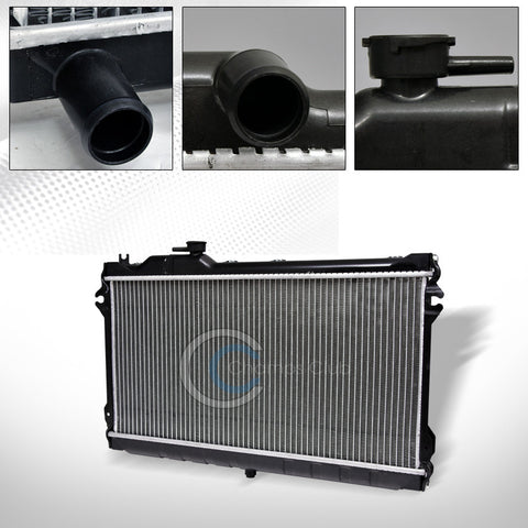 ALUMINUM CORE RADIATOR FOR 90-93 MAZDA MIATA MX-5 1.6L/94-97 1.8L L4 4CYL AT/MT