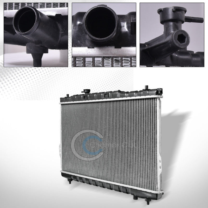 ALUMINUM RADIATOR FOR 01-05 06 HYUNDAI SANTA FE 2.4L L4 4CYL/2.7L V6 6CYL ENGINE