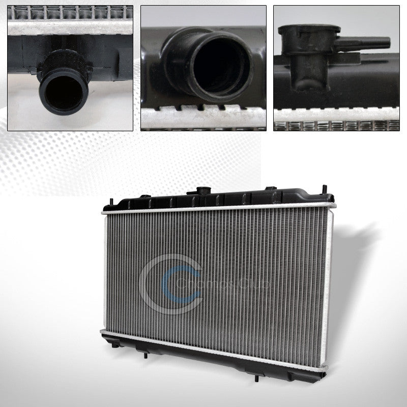ALUMINUM RADIATOR FOR 00-06 NISSAN SENTRA 1.8 L4 ENGINE A/M TRANSMISSION COOLING